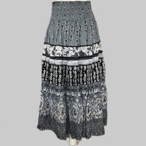 Chaudry Print Skirt NWT